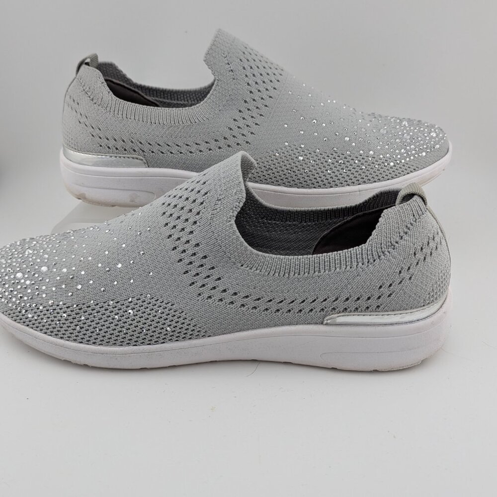 Kelly & Katie Grey sparkly flats - Picture 3 of 4